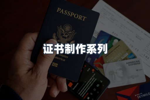 证书制作系列